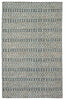 Carrie Trellis Rug in Majolica Blue & Stargazer design by Jaipur Living