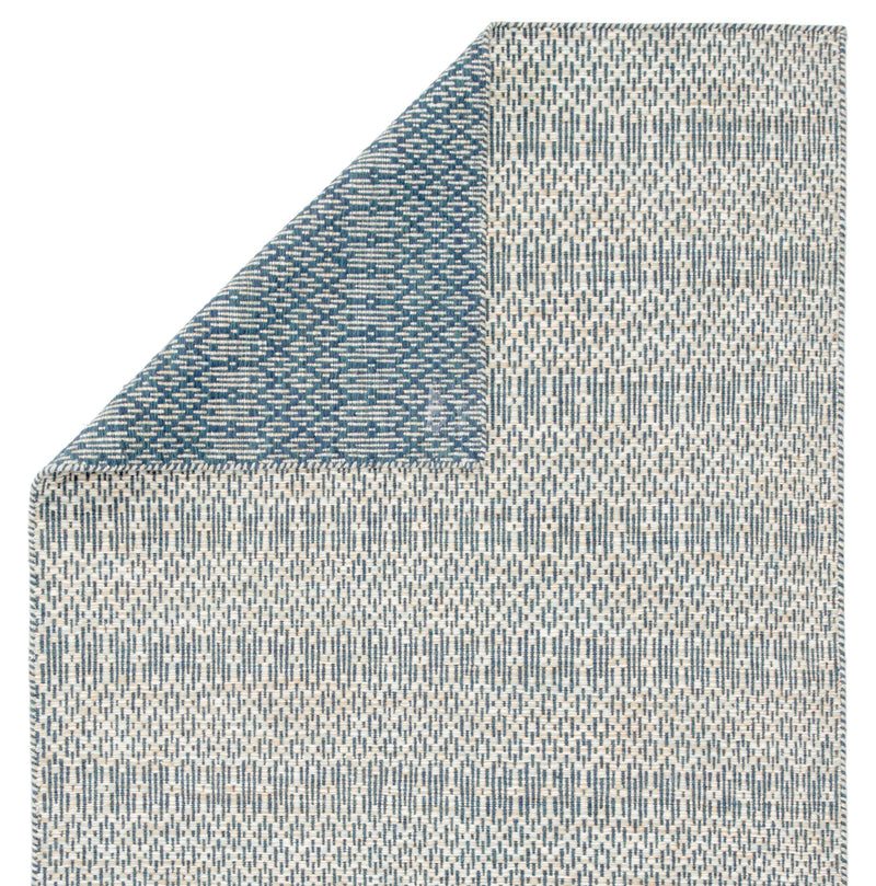 Carrie Trellis Rug in Majolica Blue & Stargazer design by Jaipur Living