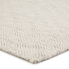 Bramble Handmade Trellis Ivory & Gray Area Rug