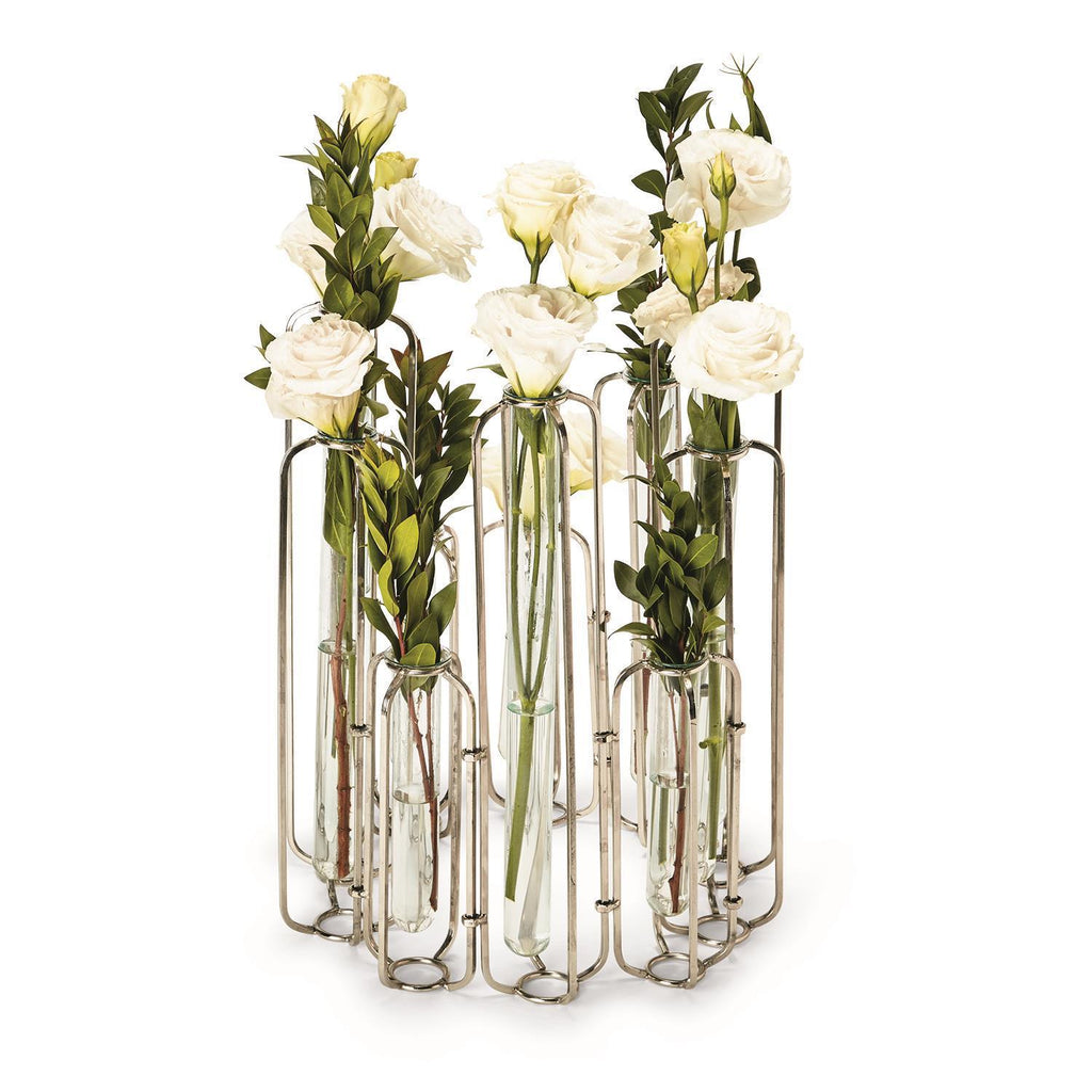 Lavoisier Set of 10 Hinged Flower Vases