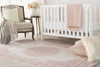 Malo Medallion Pink & White Area Rug