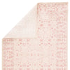 Regal Damask Ivory & Pink Area Rug