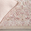 Regal Damask Ivory & Pink Area Rug