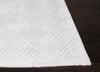 Thatch Geometric White Area Rug