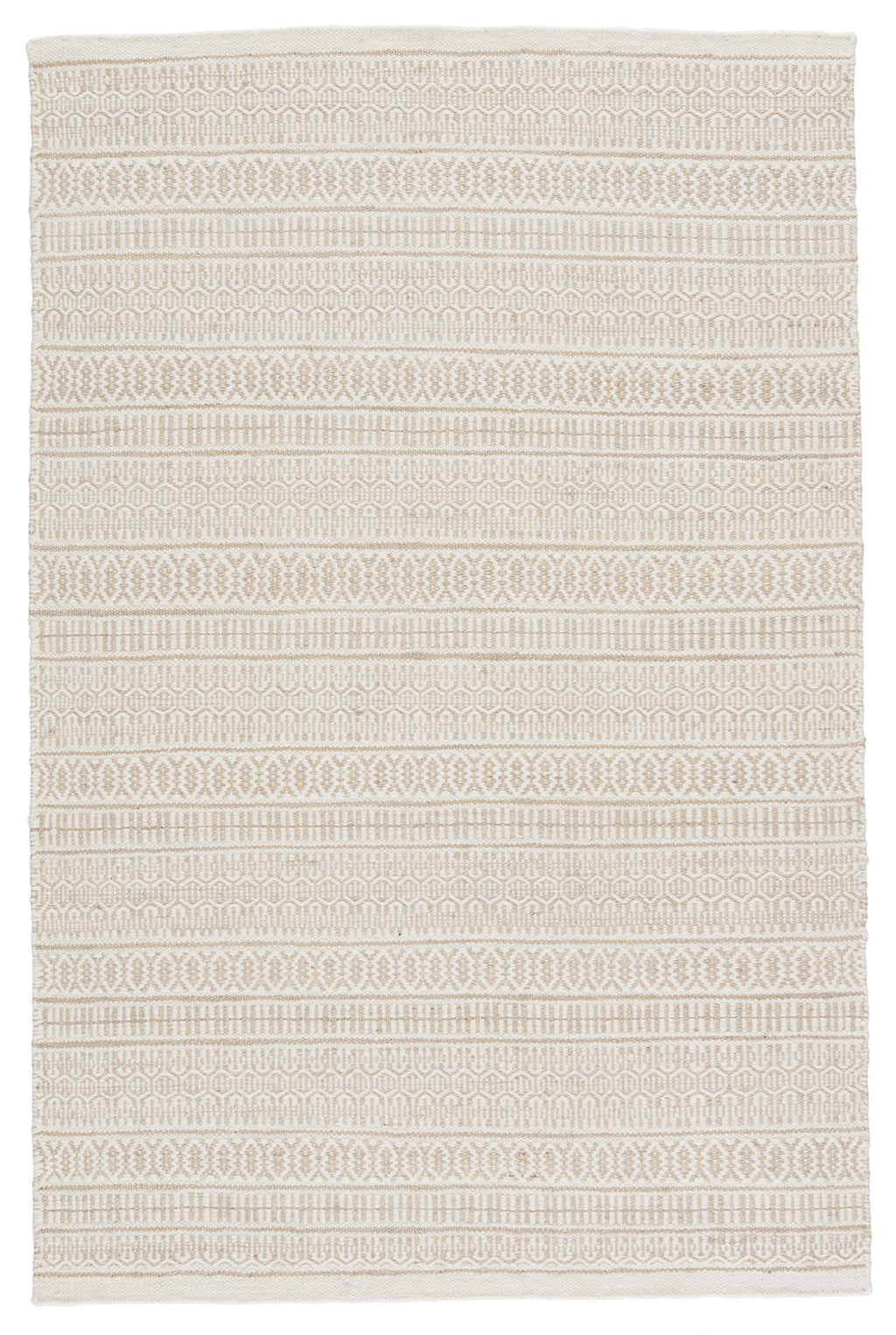 Galway Natural Trellis Ivory & Cream Rug by Jaipur Living