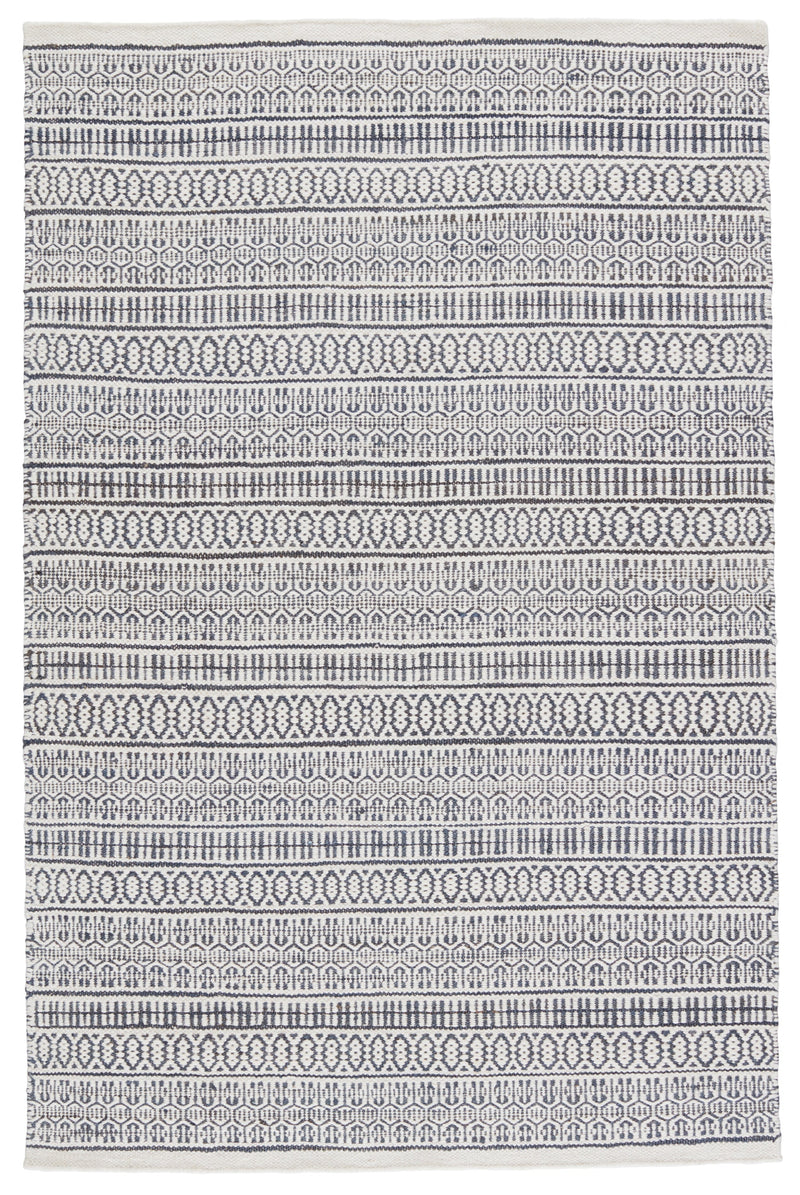 Galway Natural Trellis Slate & Ivory Rug by Jaipur Living