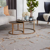 Fragment Shattered Hand Tufted Light Gray & Gold Rug 8