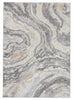 Gatlin Abstract Rug in Gray & Cream