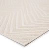 Linet Indoor/Outdoor Chevron Cream Rug