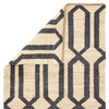 Luxor Natural Trellis Cream & Blue Area Rug