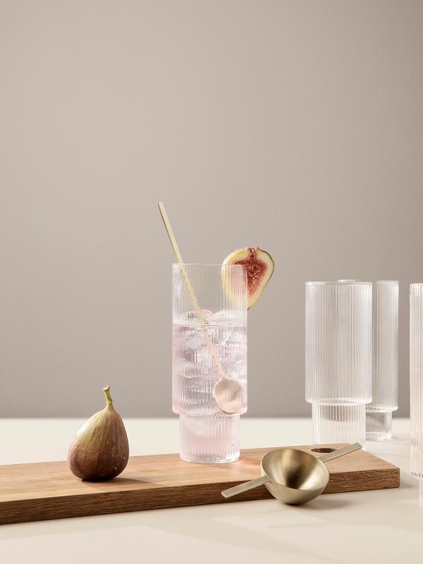 Ripple Long Drink Glass Set