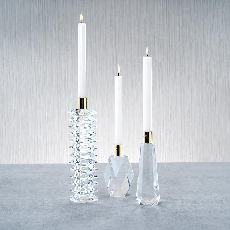 Florence Crystal Candle Holder