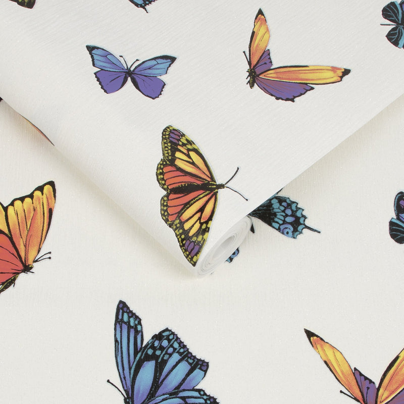 Flutterby Wallpaper in Multi from the Capsule Collection by Graham & Brown