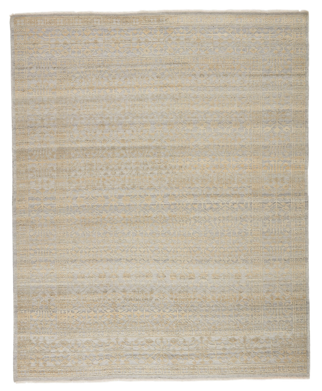 Arinna Handmade Tribal Beige & Gray Rug