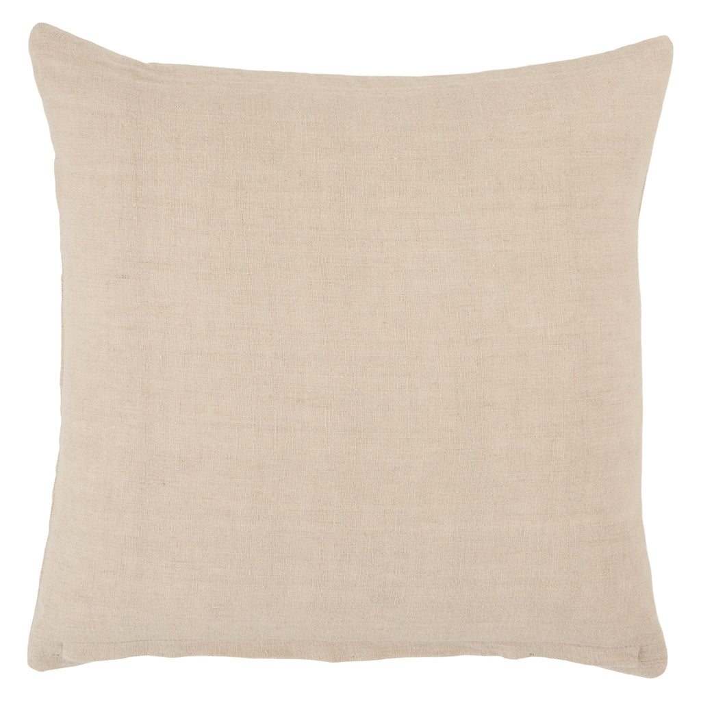 Neutra Geometric Pillow in Light Taupe