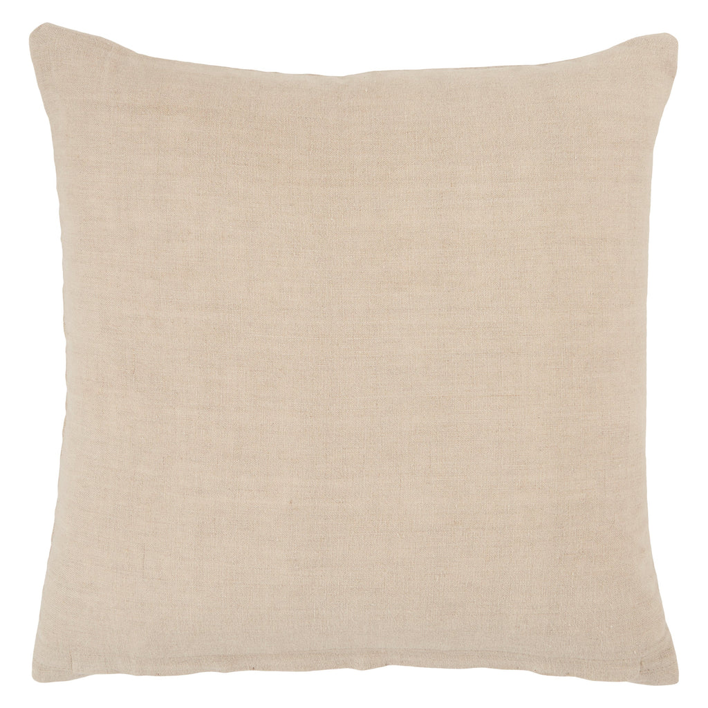 Lautner Geometric Pillow in Light Taupe