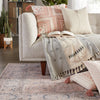 Lautner Geometric Pillow in Light Taupe