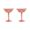 Rialto Coupe Glassware in Various Colors