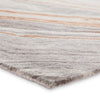 Atha Handmade Abstract Copper & Gray Area Rug