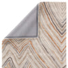 Sadie Chevron Rug in Feather Gray & Tannin design by Jaipur Living