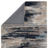 Ryenn Handmade Abstract Dark Blue/ Gray Rug by Jaipur Living