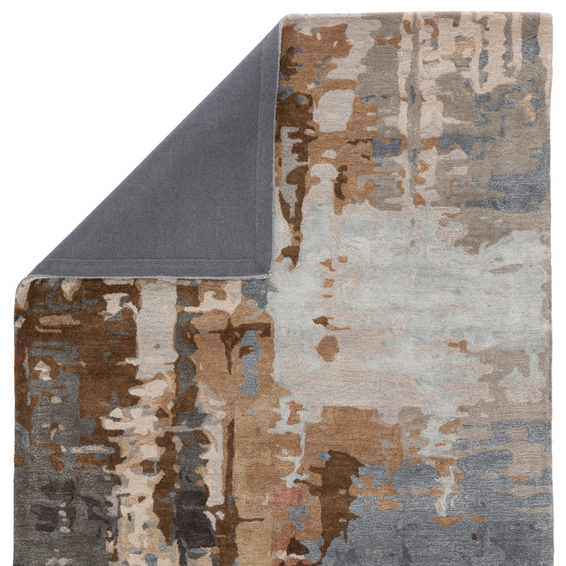 Matcha Handmade Abstract Tan/ Gray Rug by Jaipur Living