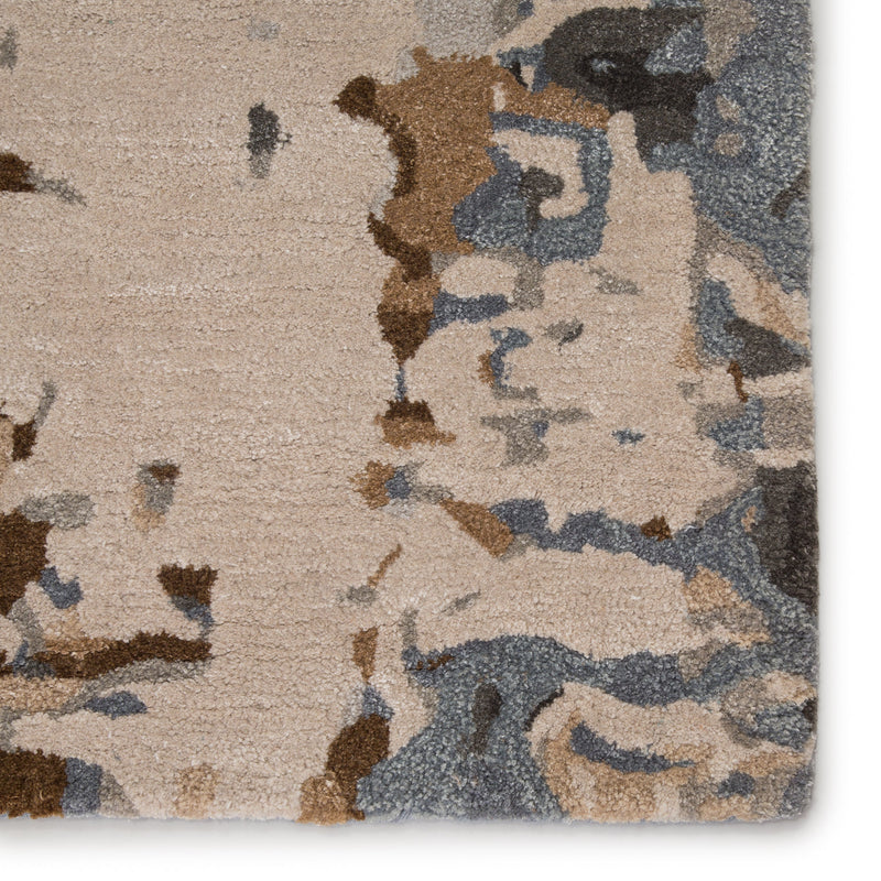 Matcha Handmade Abstract Tan/ Gray Rug by Jaipur Living