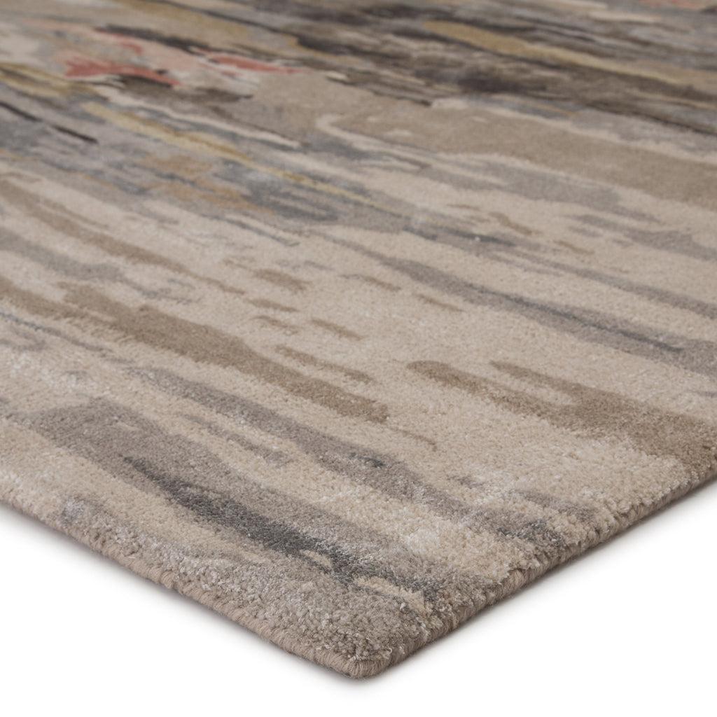 Ryenn Handmade Abstract Taupe/ Blush Rug by Jaipur Living