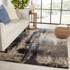 Genesis Matcha Hand Tufted Gray & Black Rug 5