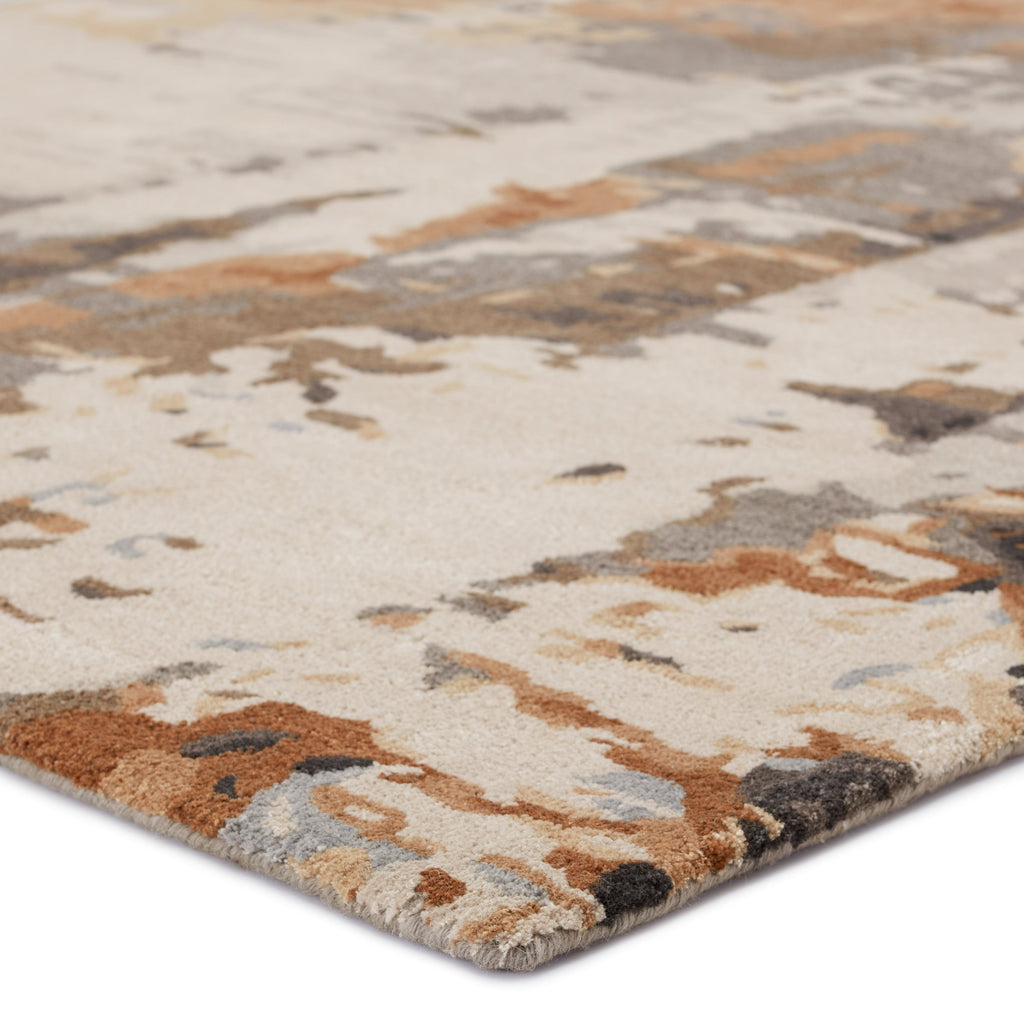 Genesis Matcha Hand Tufted Gray & Tan Rug 2