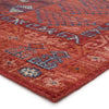 Montreal Hand-Knotted Tribal Red & Blue Area Rug