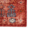 Montreal Hand-Knotted Tribal Red & Blue Area Rug