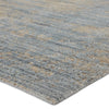 Ferelith Handmade Abstract Blue & Light Tan Rug