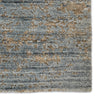 Ferelith Handmade Abstract Blue & Light Tan Rug