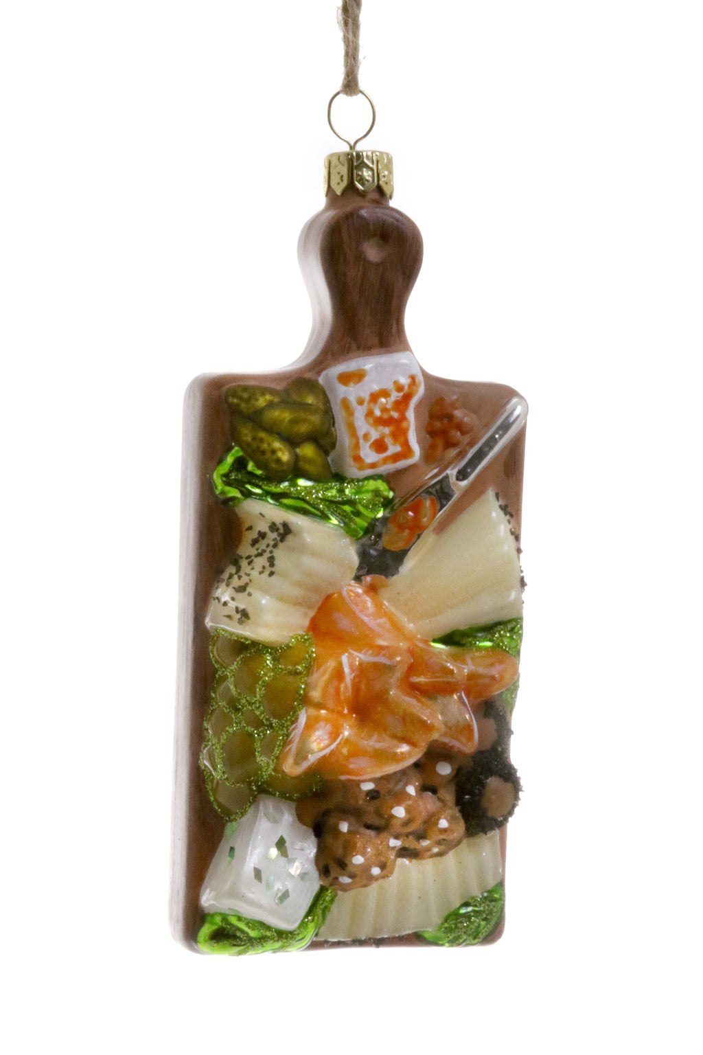 Cheese Board Holiday Ornament