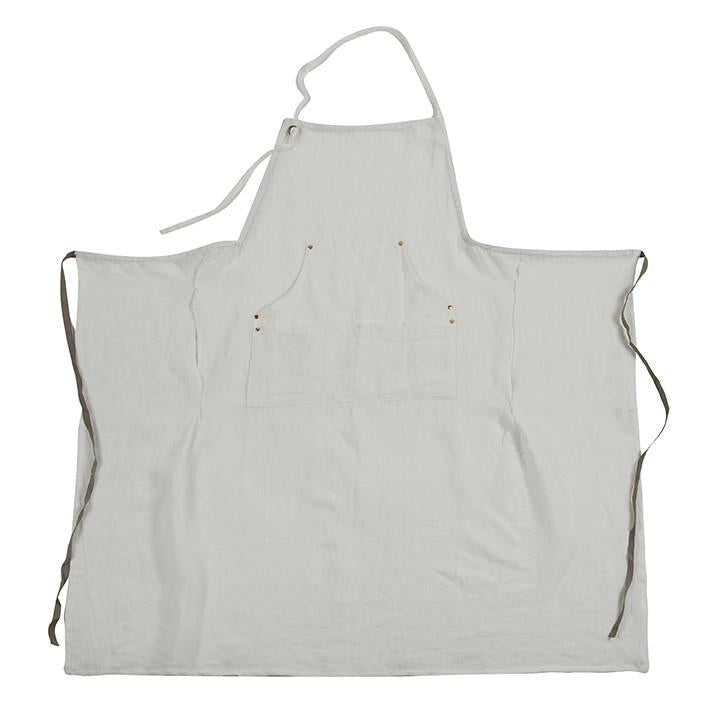 Grand Apron in Oyster White design by Sir/Madam