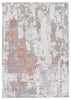 Grotto Tocarra Gray & Red Rug 1