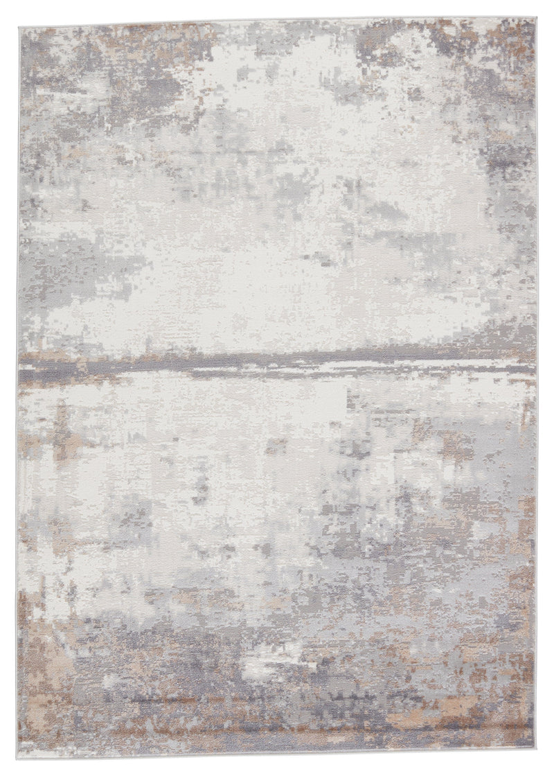 Grotto Treyton Gray & Ivory Rug 1