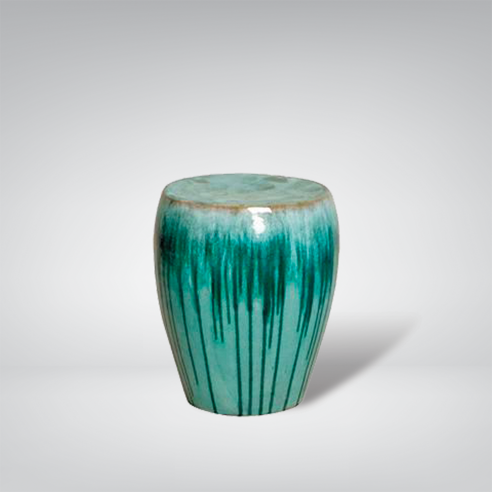 Garden Stool in Turquoise