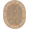 Callisto Handmade Floral Green & Beige Area Rug