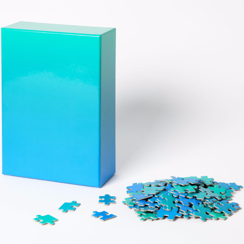 Gradient Puzzle in Blue & Green design by Areaware