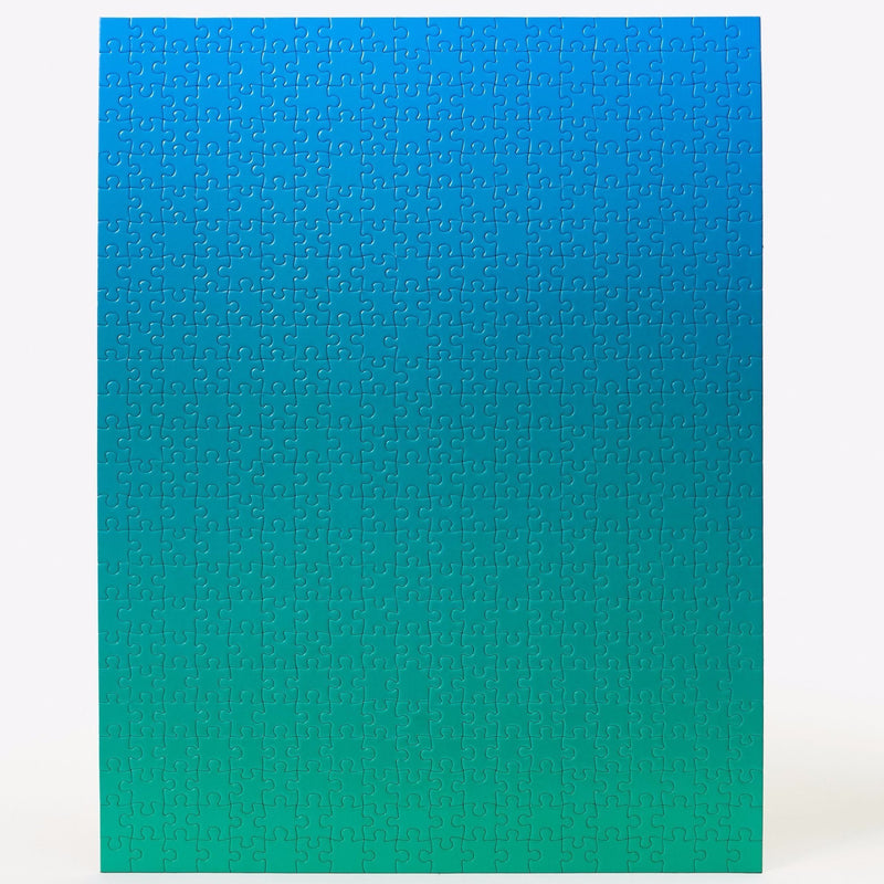 Gradient Puzzle in Blue & Green design by Areaware