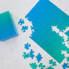 Gradient Puzzle Small in Blue & Green design by Areaware