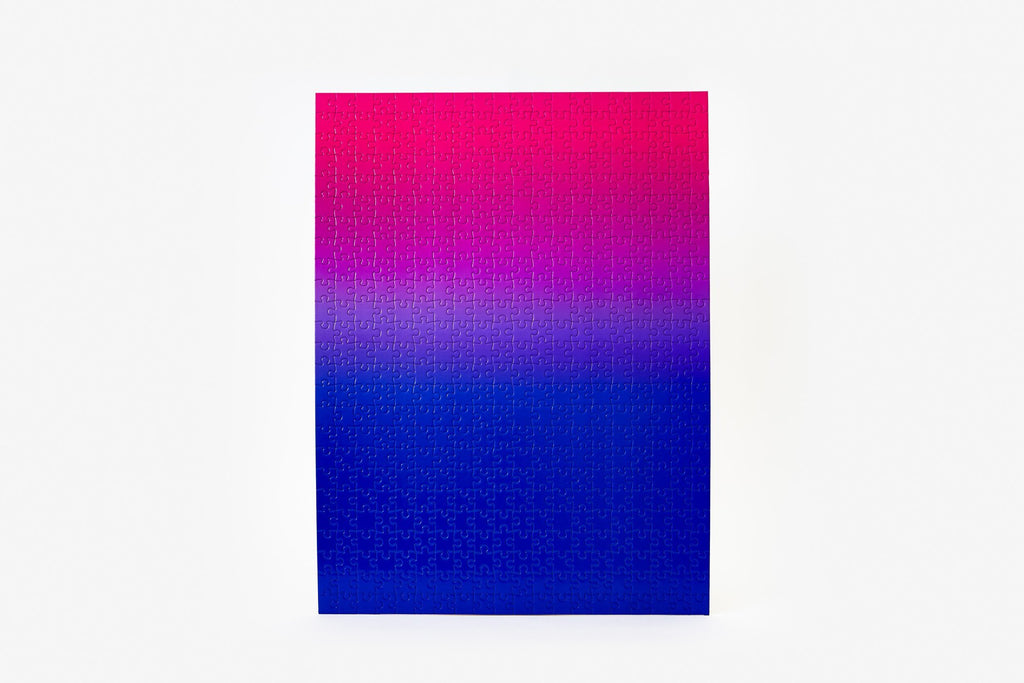 Gradient Puzzle in Pink & Blue design by Areaware