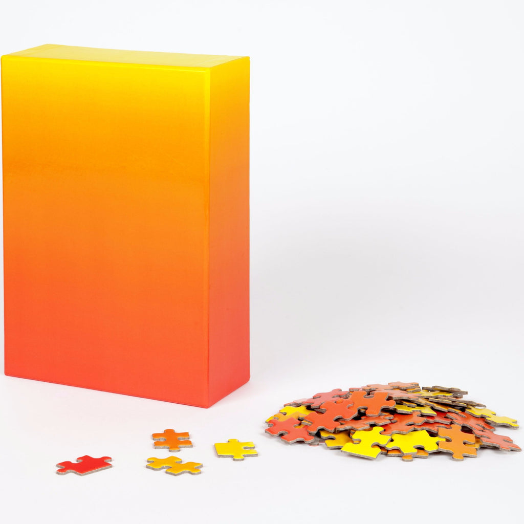 Gradient Puzzle in Red & Yellow