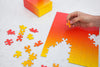 Gradient Puzzle Small in Red & Yellow design by Areaware