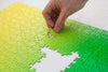 Gradient Puzzle in Yellow & Green design by Areaware