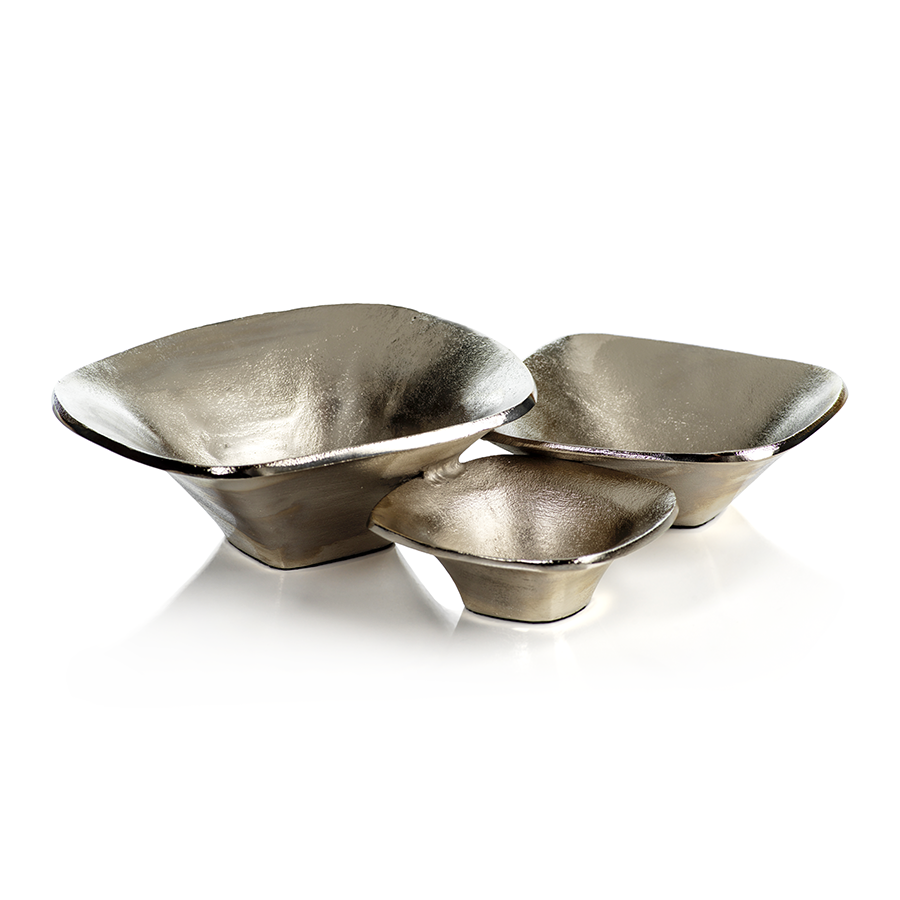 Grotto Aluminum Cluster Bowl