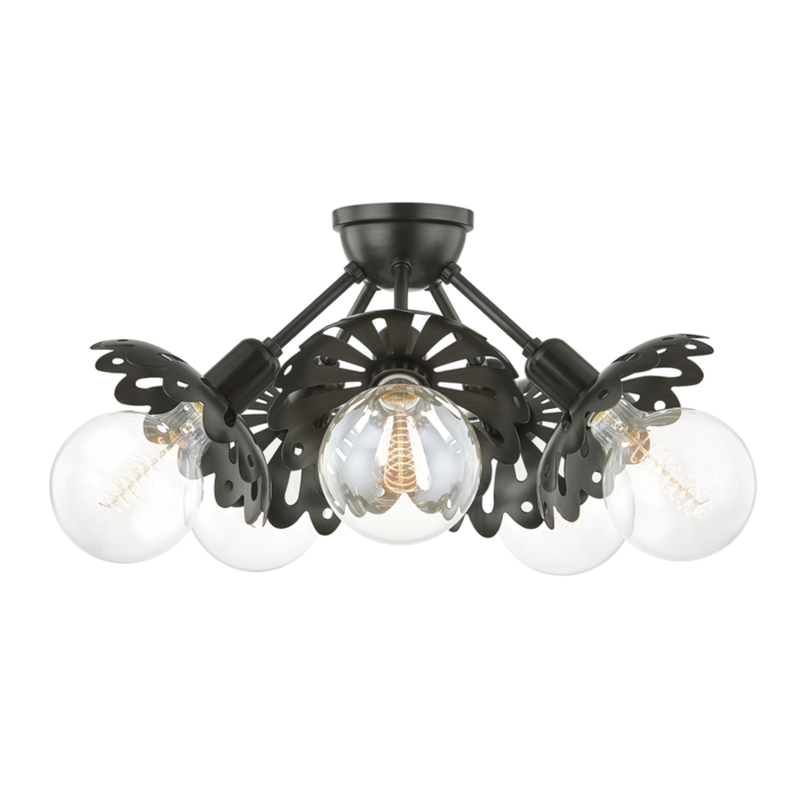 Alyssa 5 Light Semi Flush