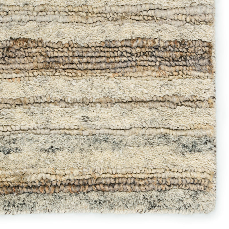 Hatha Handwoven Tikka Cream & Gray Rug 4